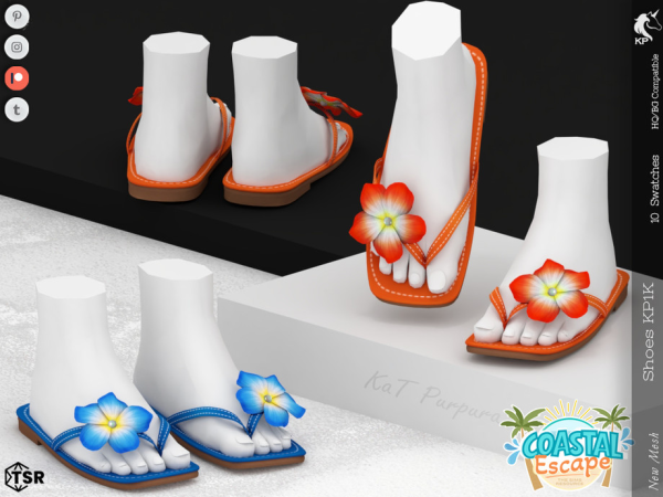 Mix Shoes KP1K Child by KaTPurpura - The Sims 4 Custom Content