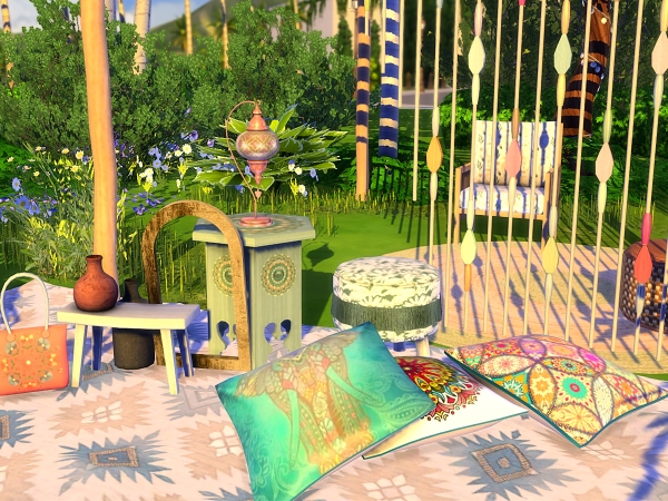 Alpha Bohemian Summer Part 2 - The Sims 4 Custom Content