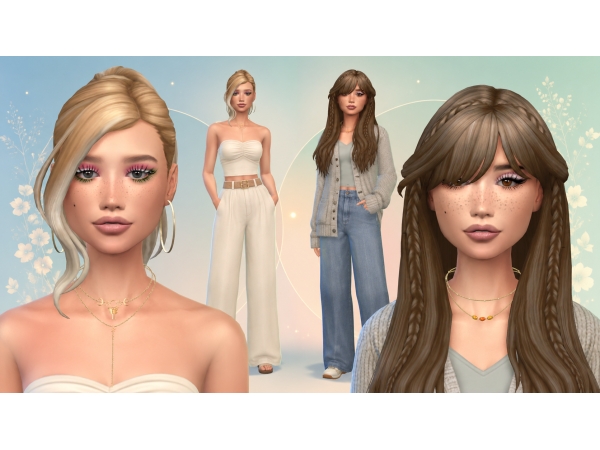 Alpha ANDREW SISTERS (Sim Download) - The Sims 4 Custom Content