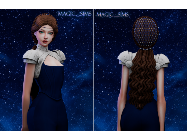 Maxis Match Bianca hair Magic_sims - The Sims 4 Custom Content