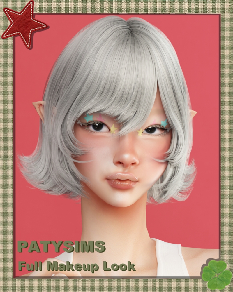 Alpha Complete delicate makeup by patysims - The Sims 4 Custom Content