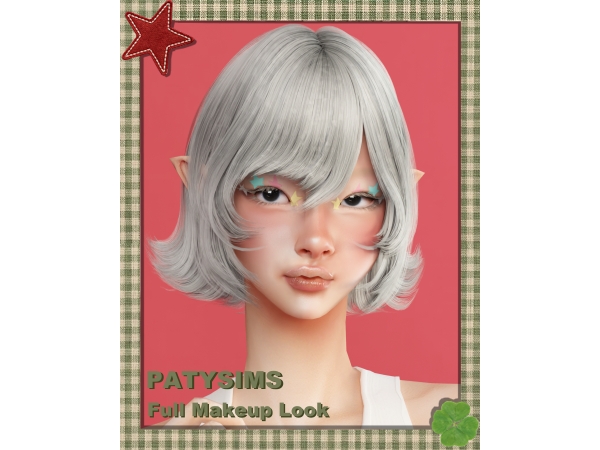 Alpha Complete delicate makeup - The Sims 4 Custom Content