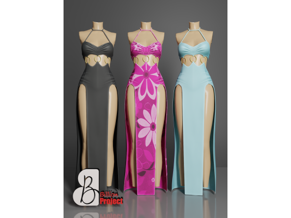 Alpha BillionProject Celara Set - The Sims 4 Custom Content