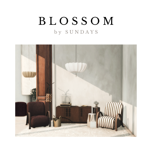 Alpha blossom set by simsfinds - The Sims 4 Custom Content