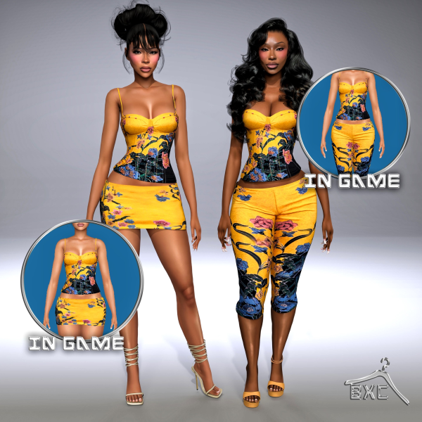 Alpha SINH SET by simsfinds - The Sims 4 Custom Content