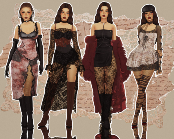 Alpha lookbook by simsfinds - The Sims 4 Custom Content