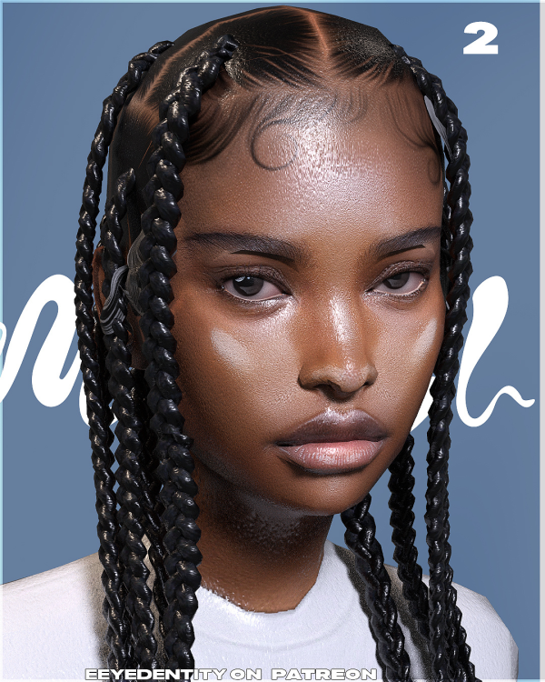 Alpha MODEL 2 by simsfinds - The Sims 4 Custom Content