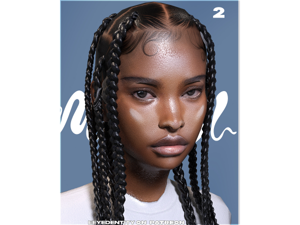 Alpha MODEL 2 by SKINCCREATOR - The Sims 4 Custom Content