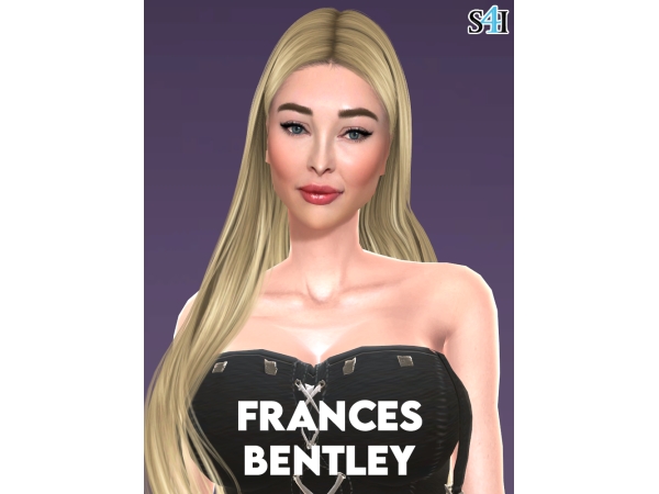 Alpha Sims 4 CAS Frances Bentley - The Sims 4 Custom Content