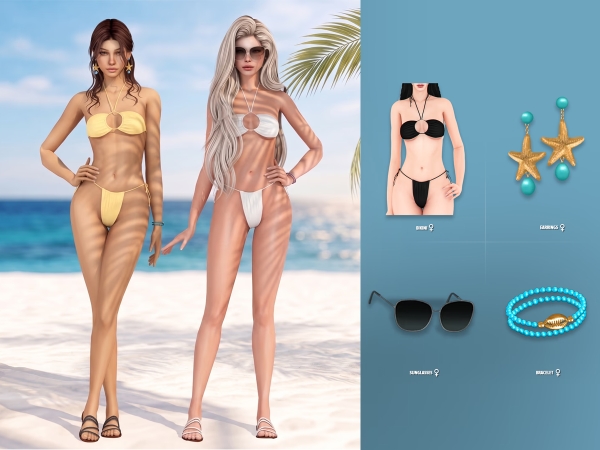 Alpha Kira Lookbook - The Sims 4 Custom Content