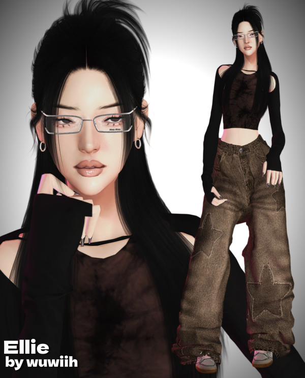 Alpha Ellie by simsfinds - The Sims 4 Custom Content