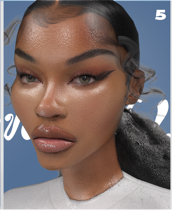 Alpha MODEL 5 by simsfinds - The Sims 4 Custom Content