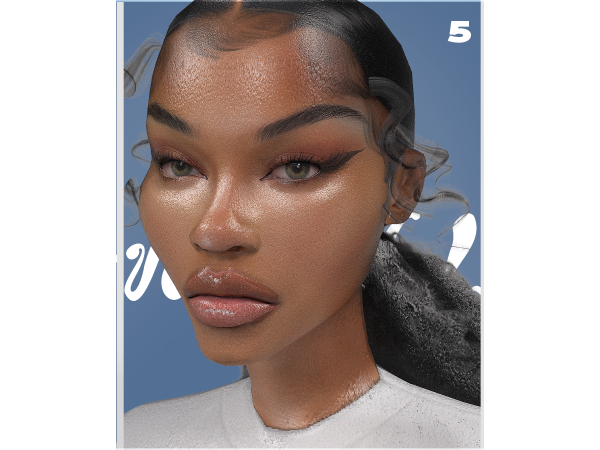 Alpha MODEL 5 by SKINCCREATOR - The Sims 4 Custom Content