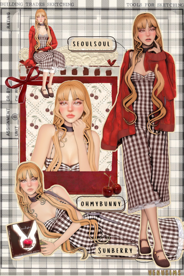 Mix cosettes lookbook pt 2 by simsfinds - The Sims 4 Custom Content