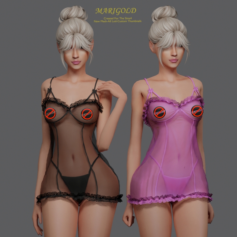 Alpha MARIGOLD TS4_ELIA by marigoldsims - The Sims 4 Custom Content
