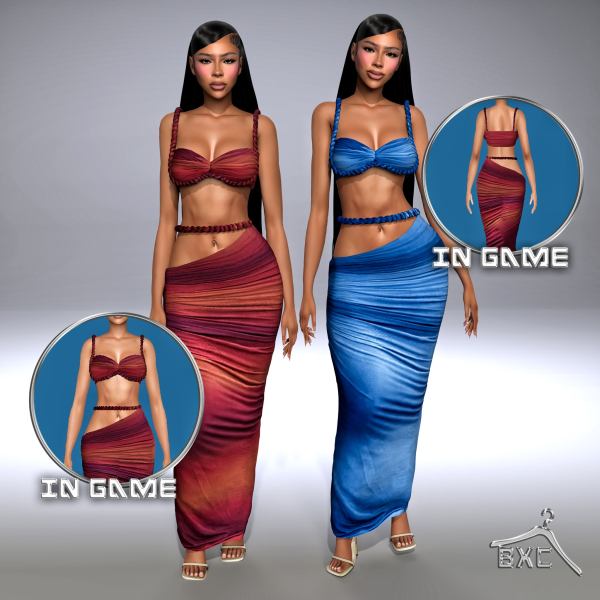 Alpha AHRIAH SET by simsfinds - The Sims 4 Custom Content