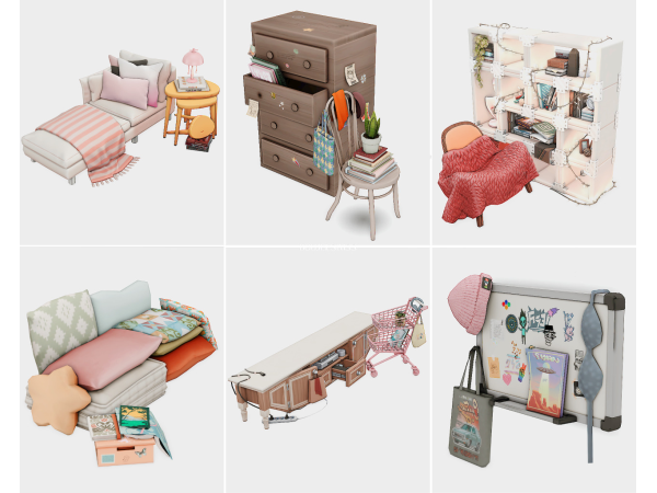 Maxis Match realistic furniture by boujeesimss - The Sims 4 Custom Content