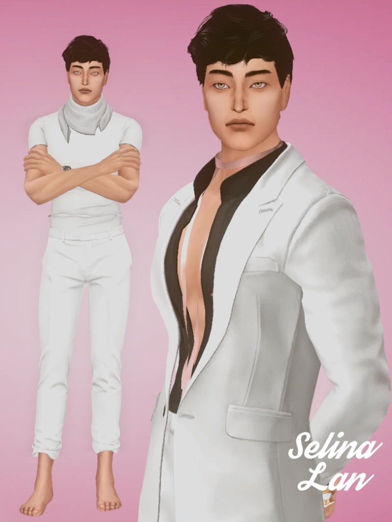 Alpha selinalan kai leiko by selinalan - The Sims 4 Custom Content