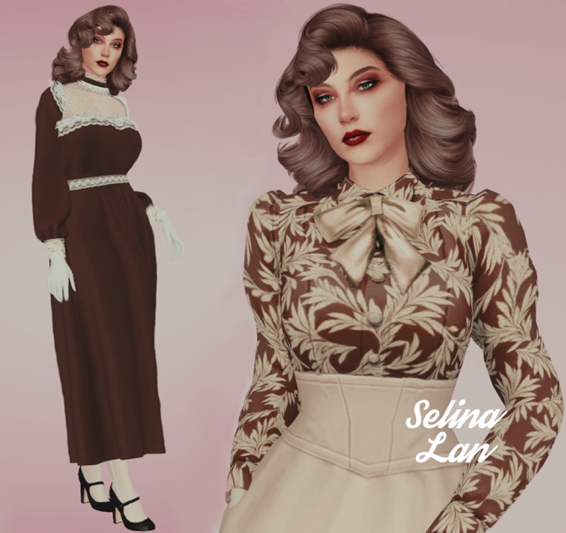 Alpha selinalan eleanor by selinalan - The Sims 4 Custom Content