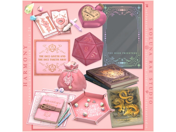 Alpha SolunaRae Harmony Set - The Sims 4 Custom Content