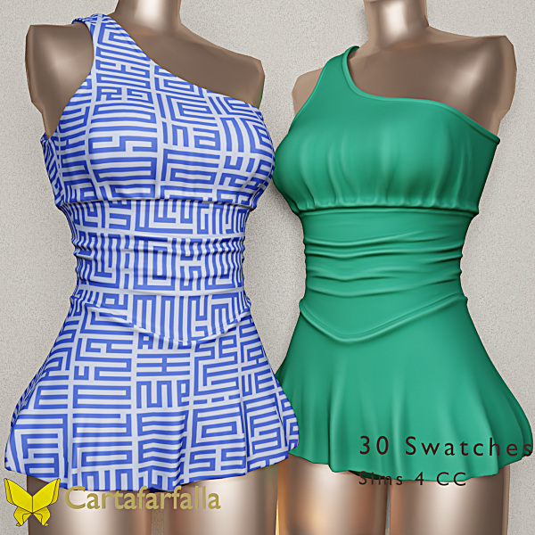 Alpha Cartafarfalla Calyra by cartafarfalla - The Sims 4 Custom Content