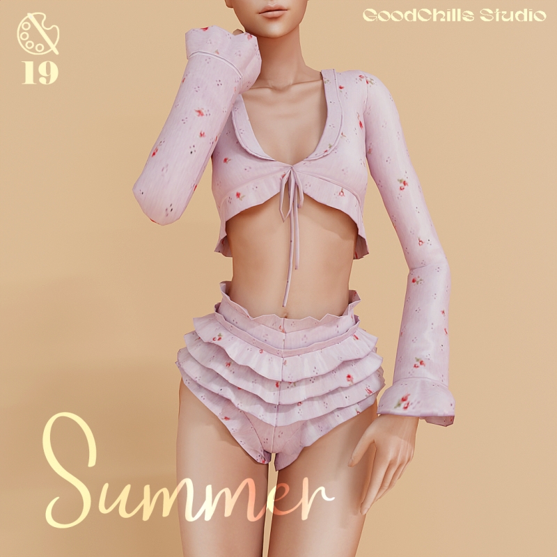 Mix GCS July's 2026 by goodchillsstudio - The Sims 4 Custom Content