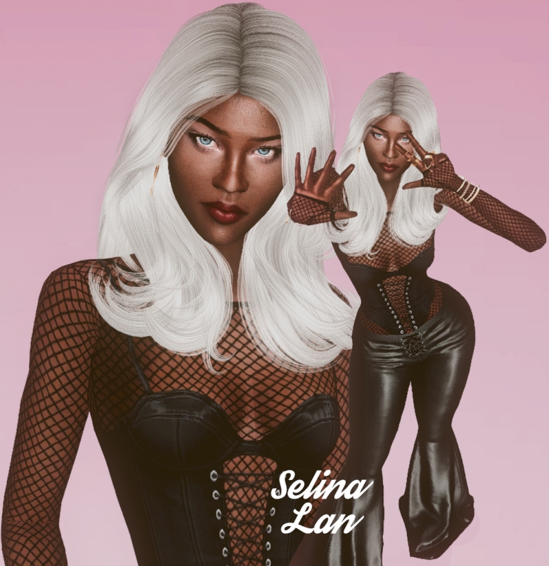 Alpha selinalan lola belle by selinalan - The Sims 4 Custom Content