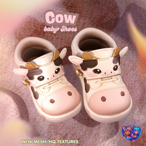 Mix COW BABY SHOES by simsfinds - The Sims 4 Custom Content