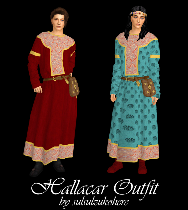 Mix Hallacar Outfit by sulsulzukohere - The Sims 4 Custom Content