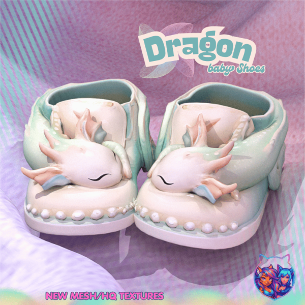 Mix DRAGON BABY SHOES by simsfinds - The Sims 4 Custom Content