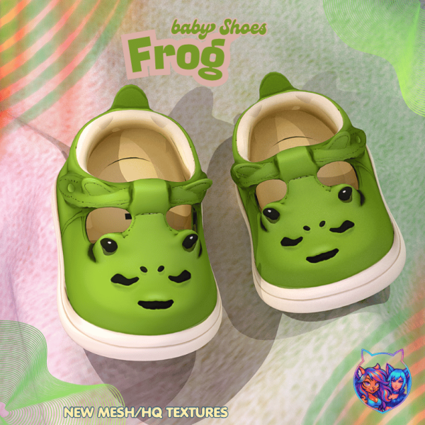 Mix FROG BABY SHOES by simsfinds - The Sims 4 Custom Content