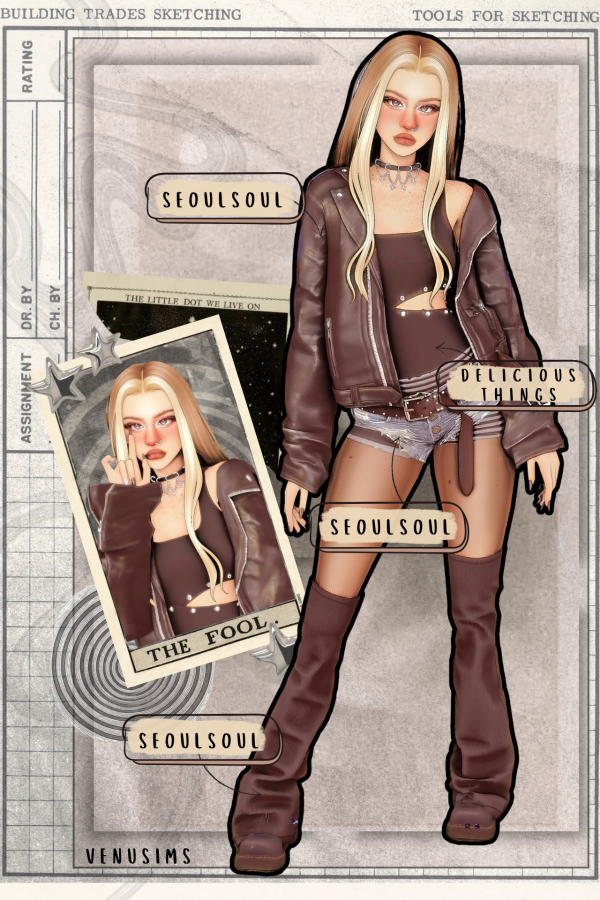 Mix vedas lookbook pt 2 by simsfinds - The Sims 4 Custom Content