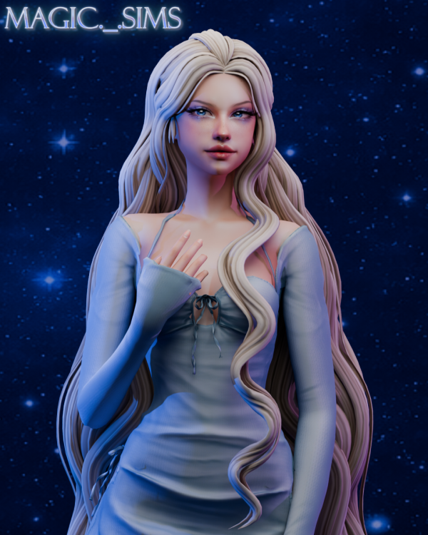Maxis Match Rastha hair Magic_sims by simsfinds - The Sims 4 Custom Content