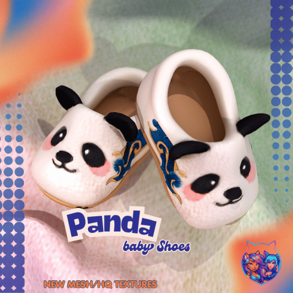 Mix PANDA BABY SHOES by simsfinds - The Sims 4 Custom Content