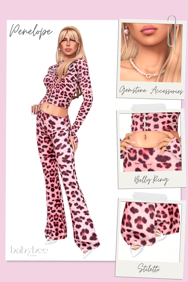 Maxis Match Penelope Star Popstar Lookbooks by simsfinds - The Sims 4 Custom Content