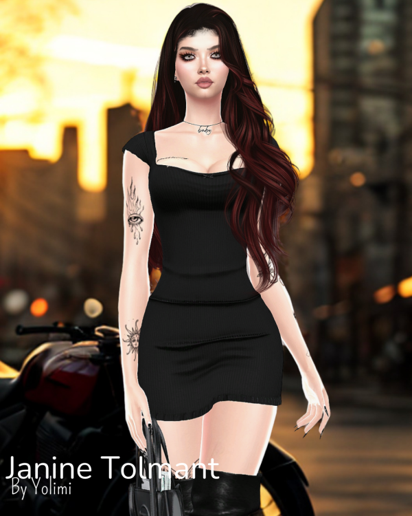 Alpha Janine Tolmant by yolimi - The Sims 4 Custom Content