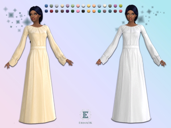 Mix ErinAOK Women's Chemise 072126 - The Sims 4 Custom Content