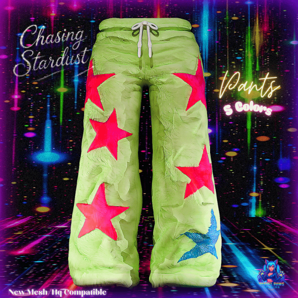 Alpha Chasing Stardust_Pants by simsfinds - The Sims 4 Custom Content