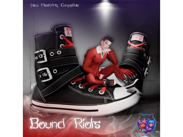 Alpha Bound Riots by PastelPaws - The Sims 4 Custom Content