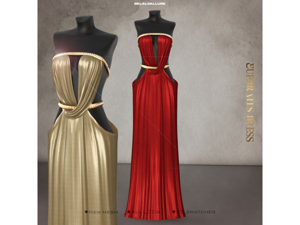 Alpha Belaloallure_Garden of Eden collection - The Sims 4 Custom Content