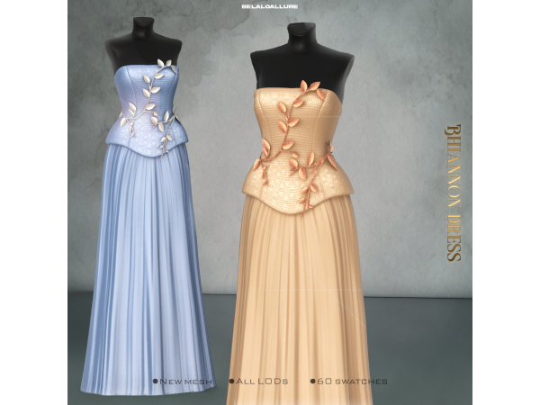 Alpha Belaloallure_Garden of Eden collection - The Sims 4 Custom Content
