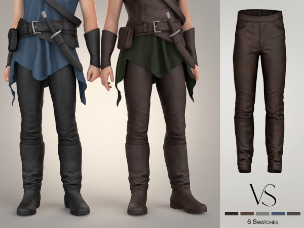Alpha Archer Set Pants - The Sims 4 Custom Content