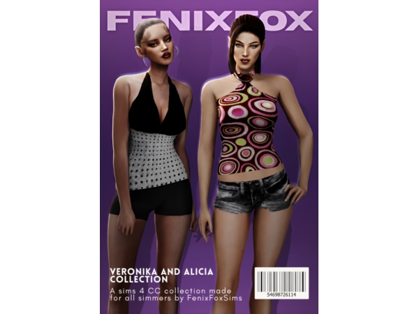 Mix Veronika and Alicia Collection - The Sims 4 Custom Content
