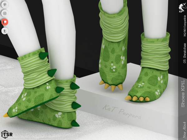Maxis Match Shoes KP1L Child by KaTPurpura - The Sims 4 Custom Content