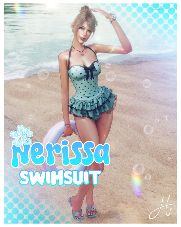 Mix heartquake nerissa swimsuit by simsfinds - The Sims 4 Custom Content