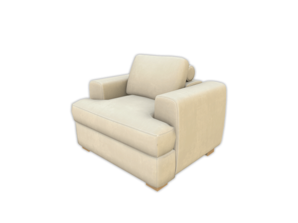 Maxis Match Comiko Living Modern Farm Armchair - The Sims 4 Custom Content
