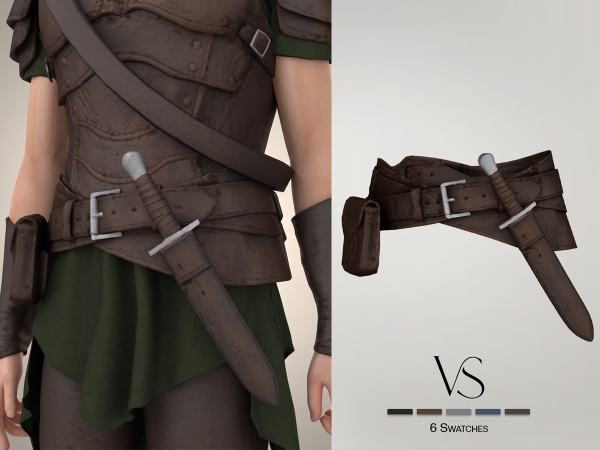 Alpha Archer Set Belt - The Sims 4 Custom Content