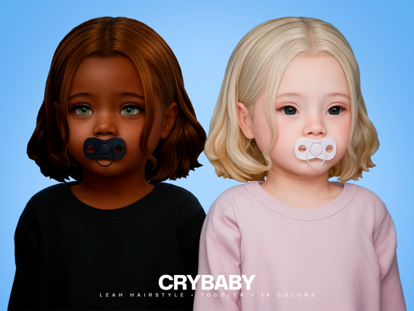 Maxis Match CRYBABY Leah Hairstyle I Toddler (Daylife) - The Sims 4 Custom Content