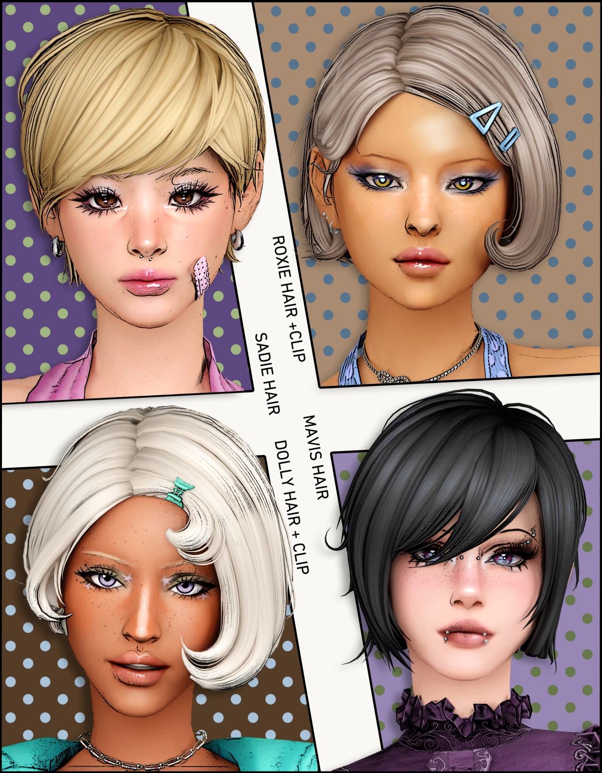 Maxis Match Chop Chop Pack by simsfinds - The Sims 4 Custom Content
