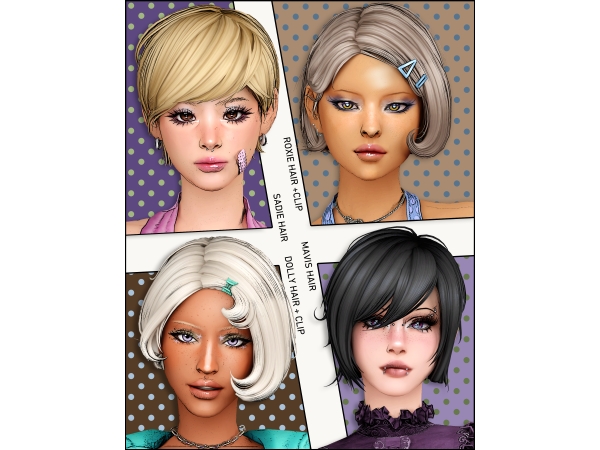 Maxis Match Chop Chop Pack by wotunciba - The Sims 4 Custom Content